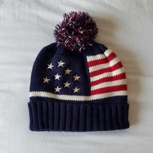 American flag USA Winter Knit Hat Beanie